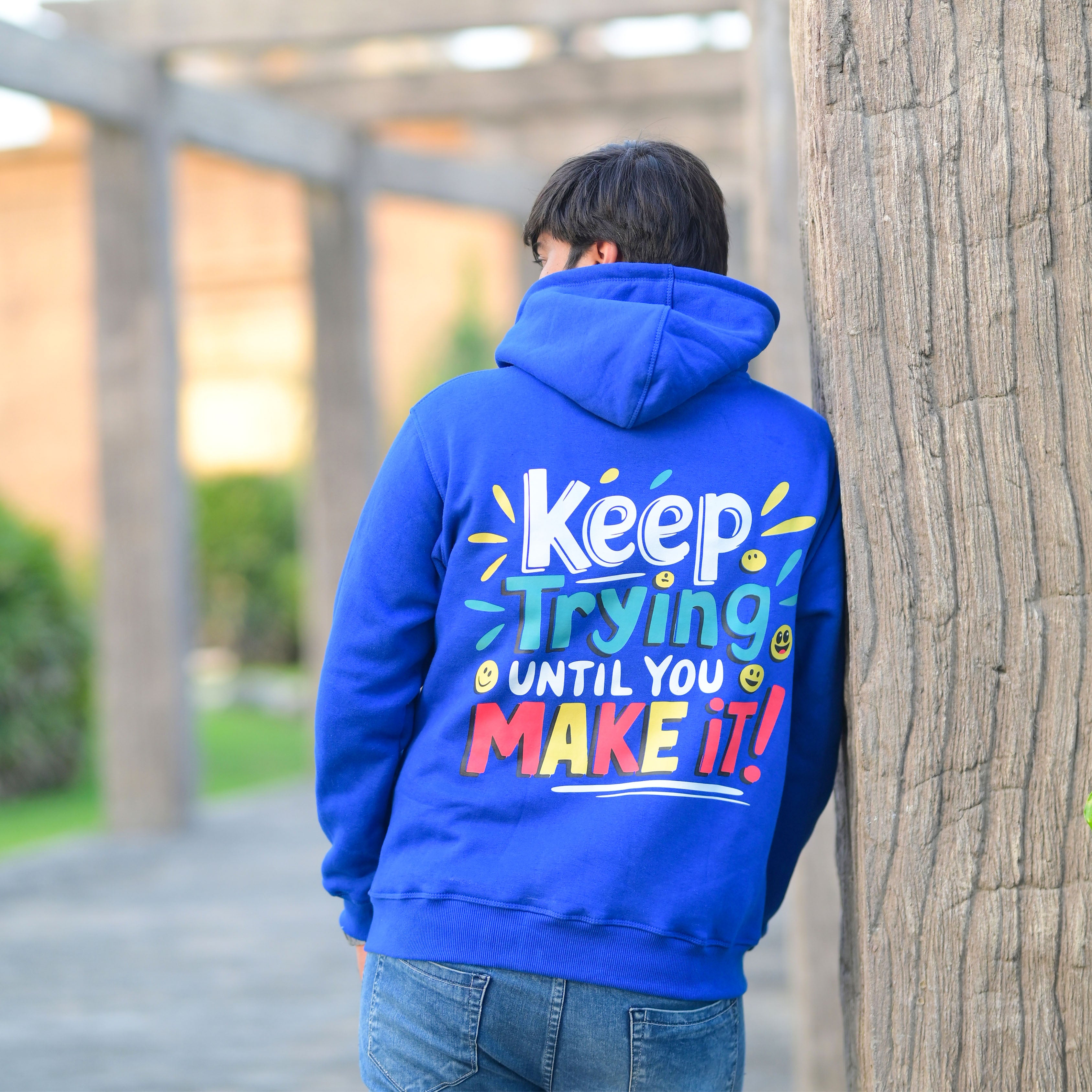 Zipper Hoodie (Keep Trying)