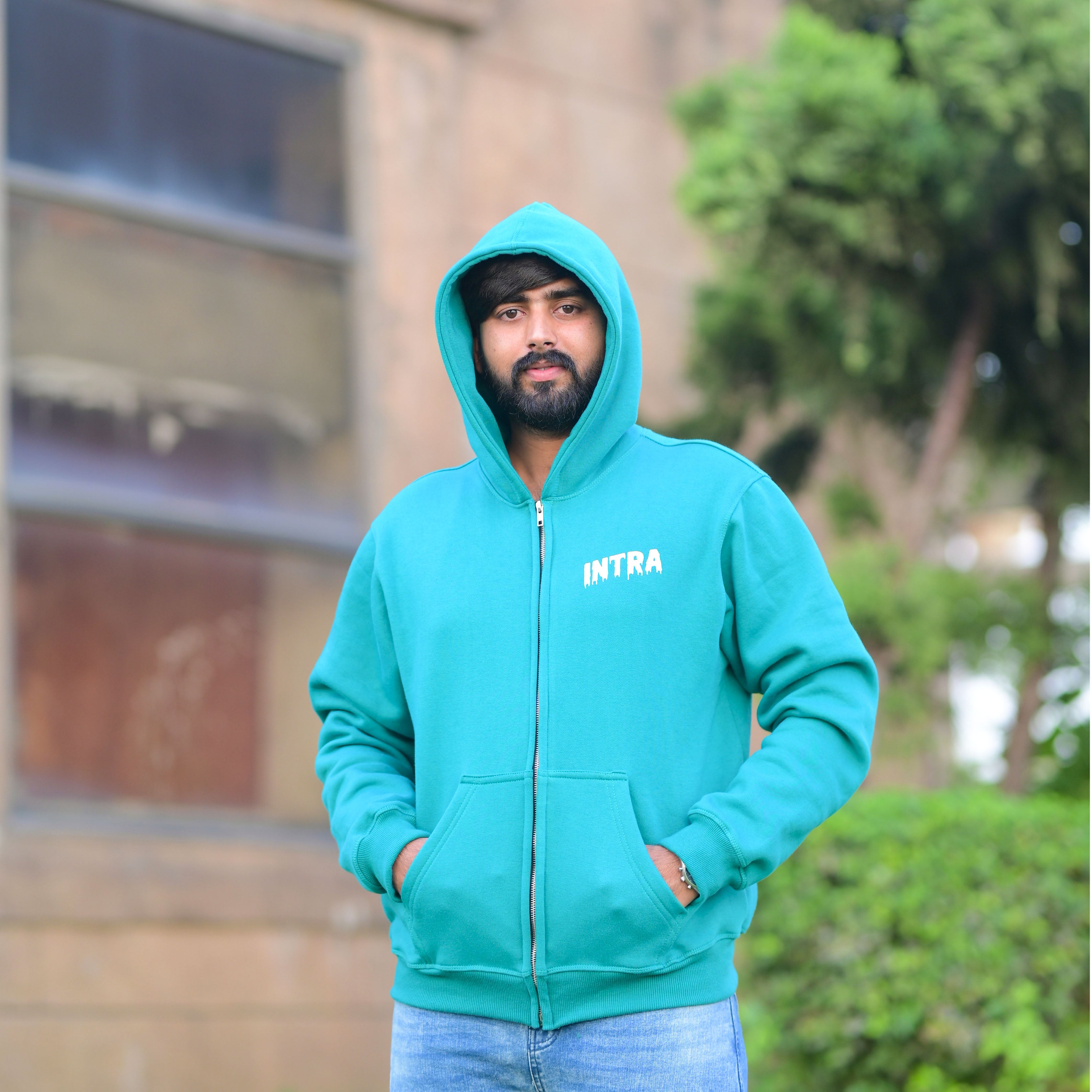 Zipper Hoodie (Haters make me famous)