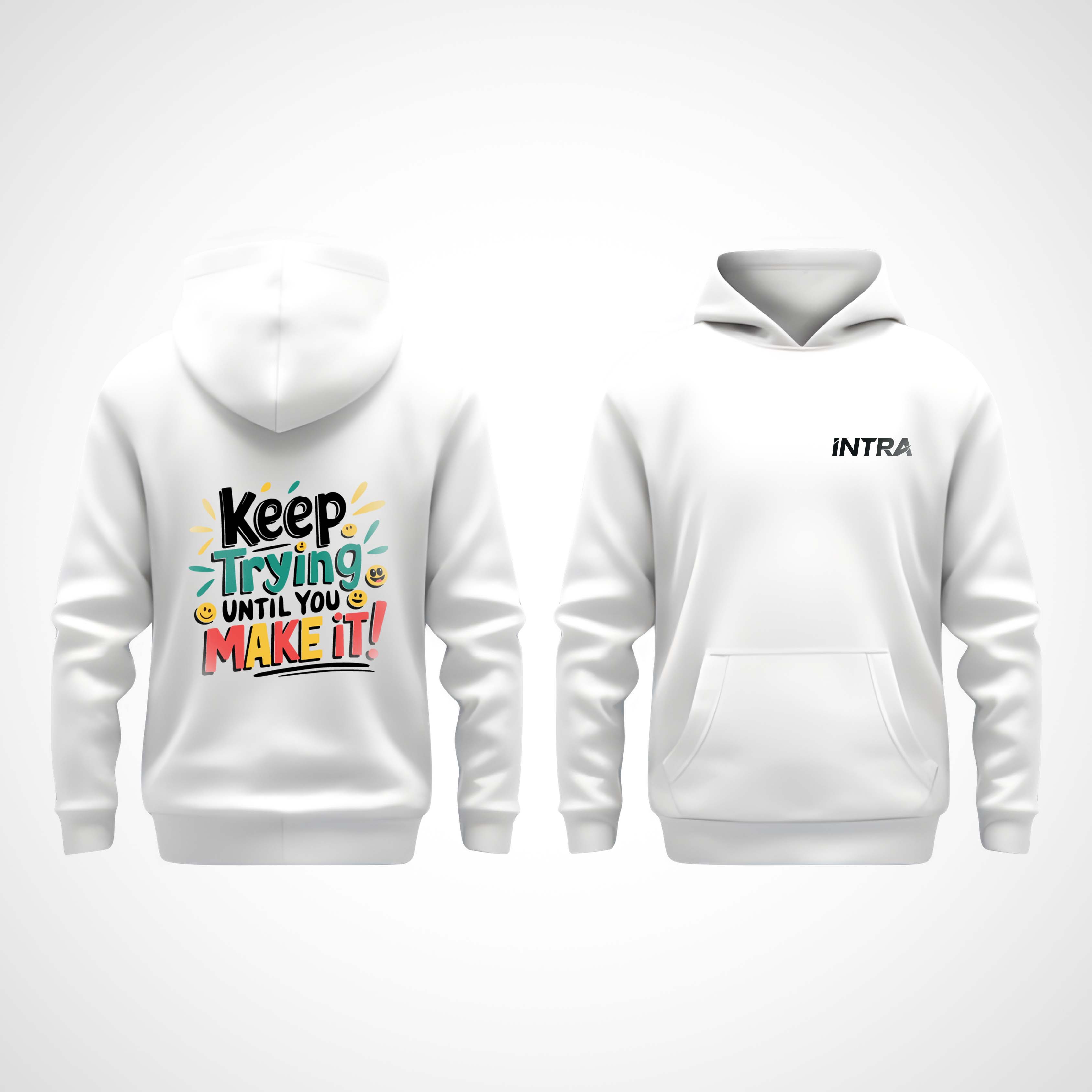Zipper Hoodie (Keep Trying)