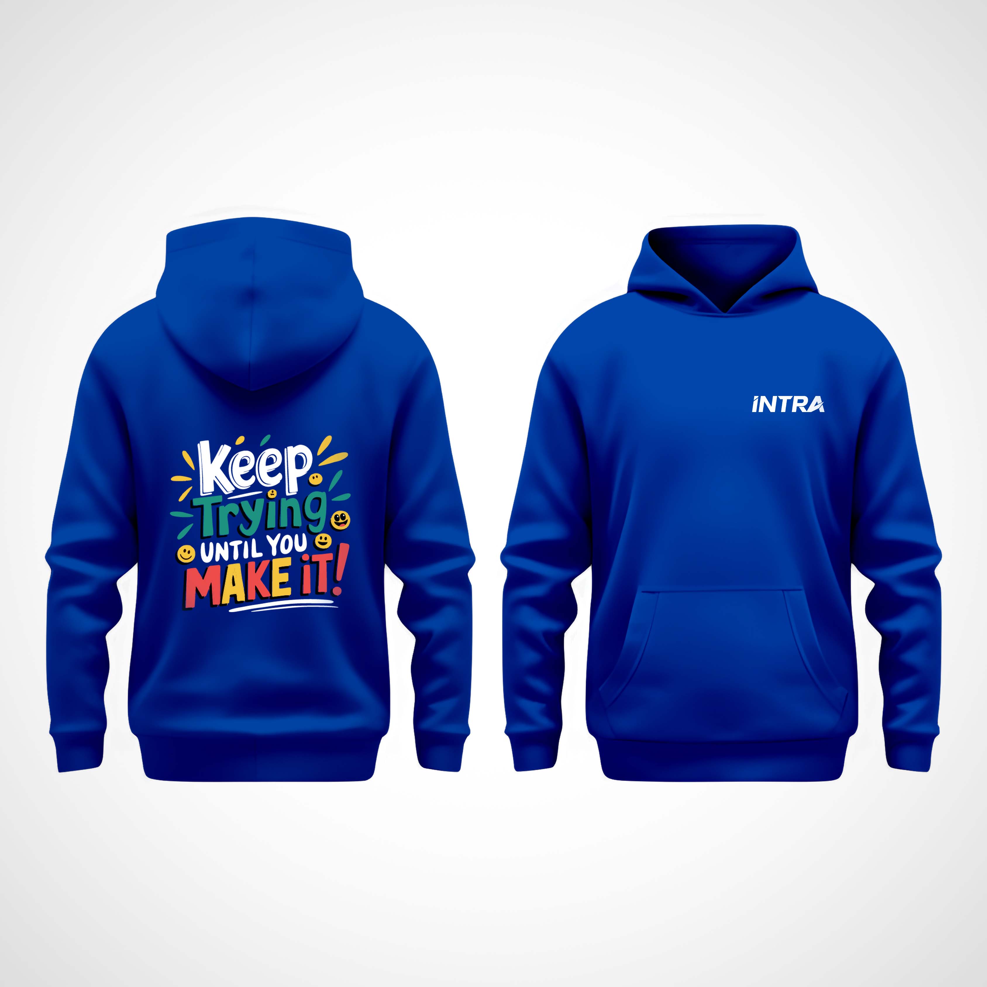 Zipper Hoodie (Keep Trying)