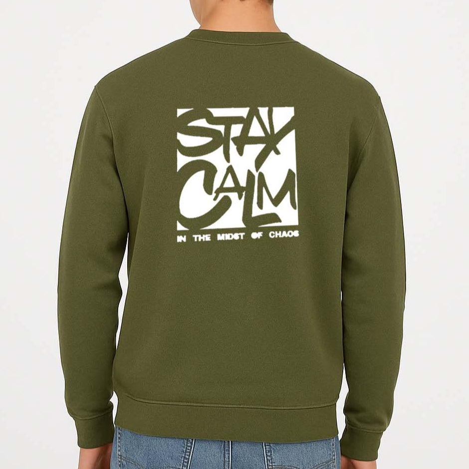 Sweat Shirt( Stay Calm)